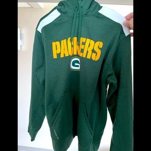 Large Nike Therma Fit Packers Hoodie